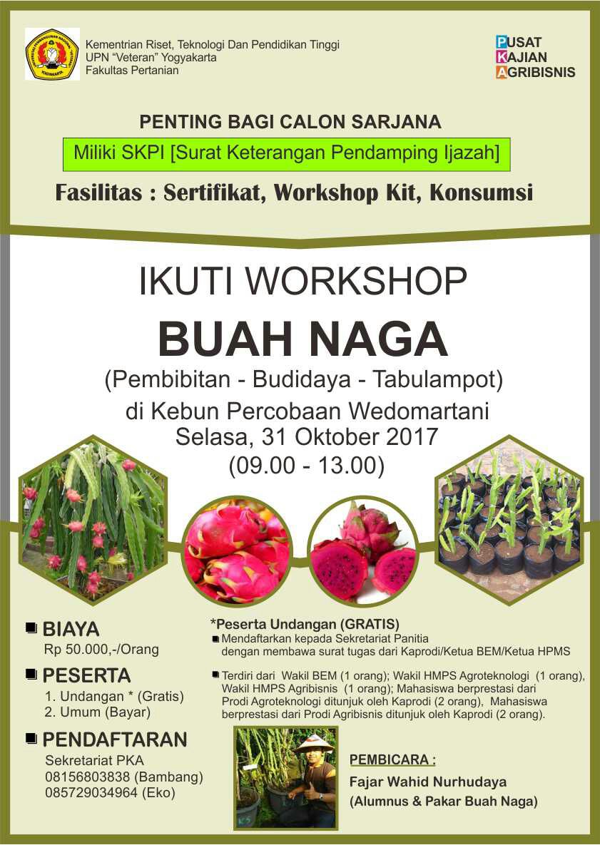 Program Studi Agribisnis